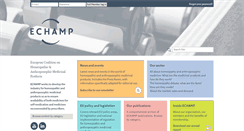 Desktop Screenshot of echamp.eu