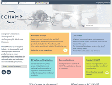 Tablet Screenshot of echamp.eu